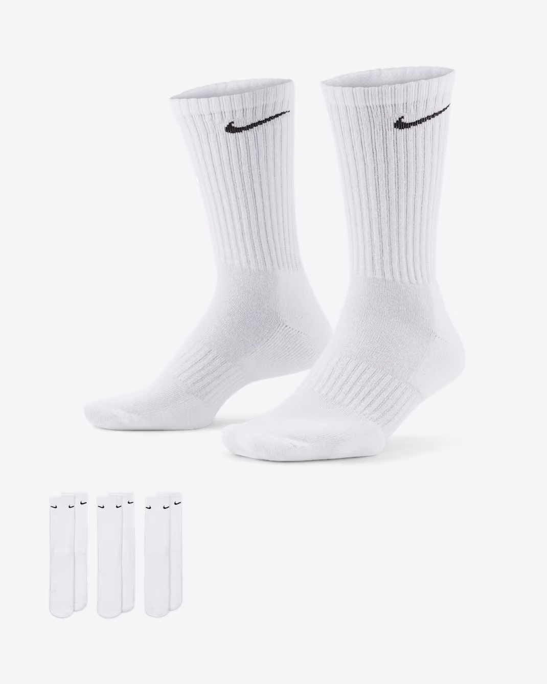 Tất Nike Everyday Cushioned Crew (3 đôi)